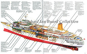 Cut away drawing of Canberra